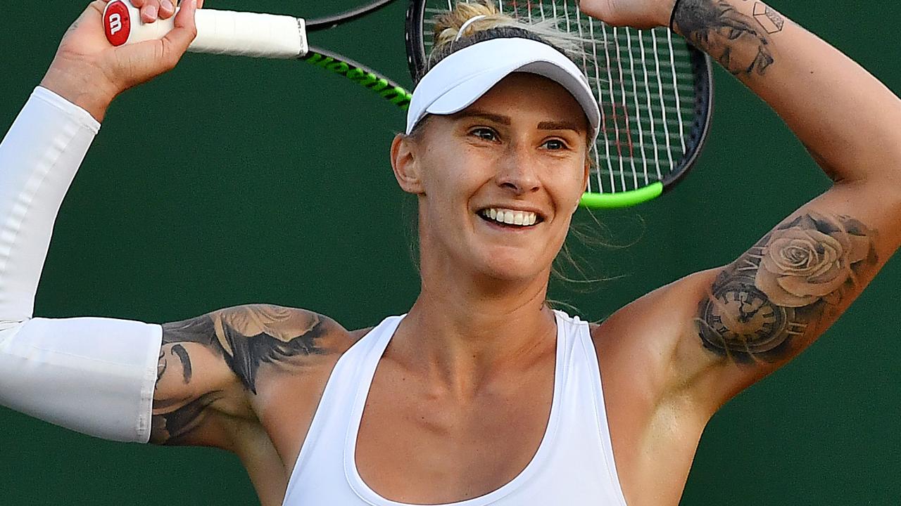 Wimbledon 2019 Dress code beaten by player tattoos The Courier Mail