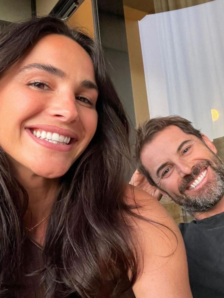 Jess Dover and Daniel MacPherson. Pic: Instagram