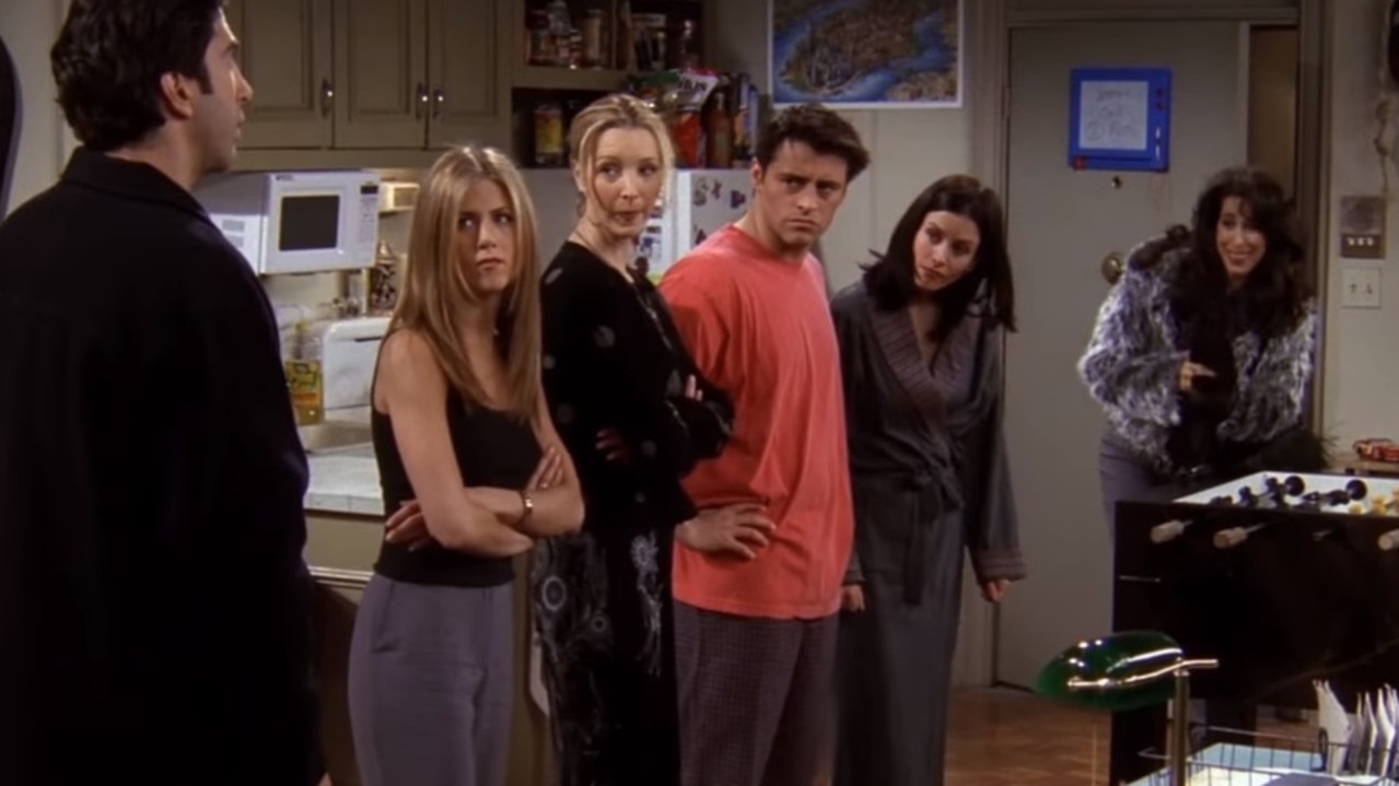 Wheeler’s character dipped her toe in and out of Friends for its entire run.