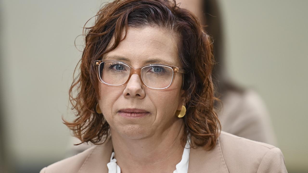 Amanda Rishworth will replace the retiring Bill Shorten as Australia’s NDIS Minister. Picture: NewsWire / Martin Ollman