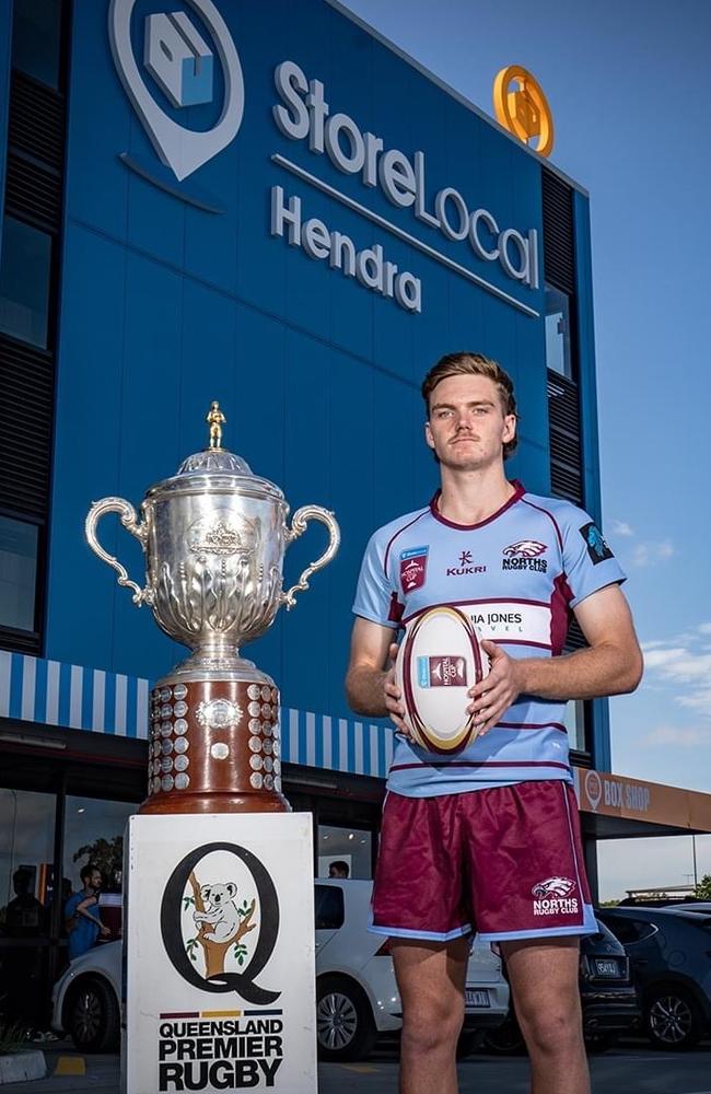 Norths scrum half Connor O’Regan. Pic: Brendan Hertel/QRU media.