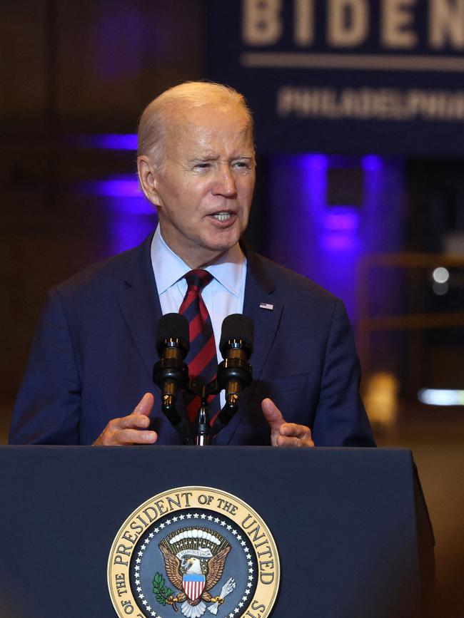 Joe Biden speaks on renewable energy