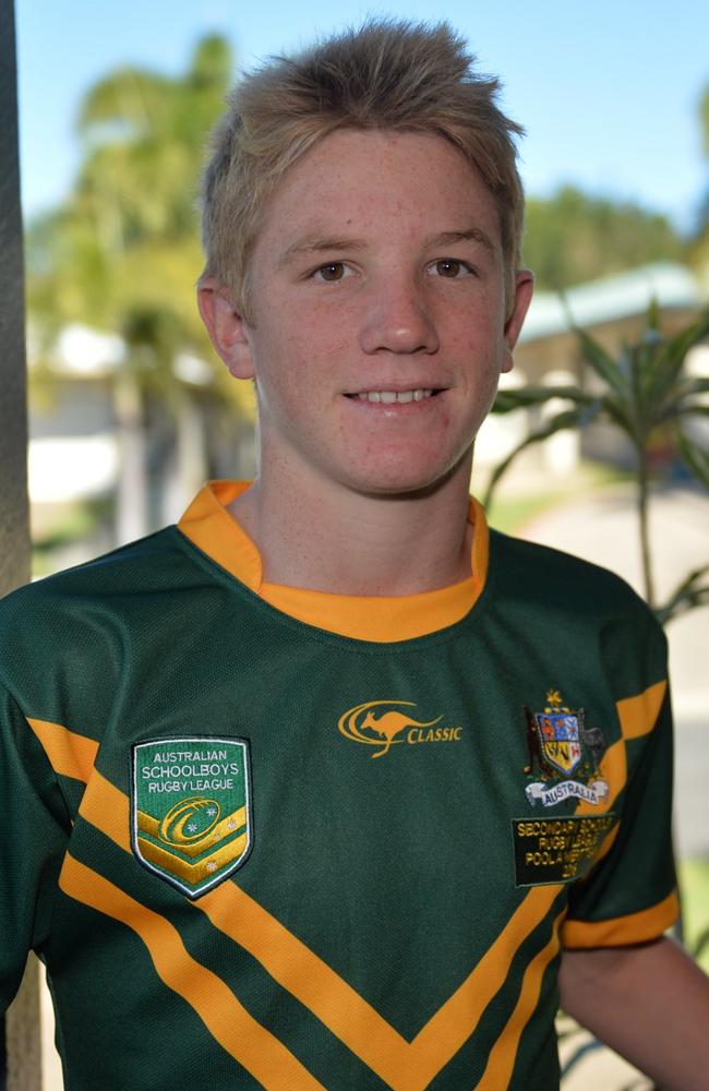 Dearden made the Australian under-15 Schoolboys team. Picture: Chris Lees 