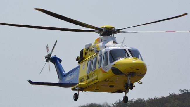 A teenager has been flown to hospital in Brisbane with serious injuries after he was struck by a falling branch at a Sunshine Coast hinterland property. File photo.