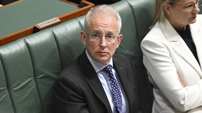 Outgoing MP Paul Fletcher during Question Time at Parliament House in Canberra. Picture: NewsWire / Martin Ollman