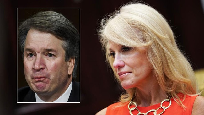 Kellyanne Conway has admitted she is a victim of sexual assault during a TV interview about Brett Kavanaugh’s Supreme Court nomination.