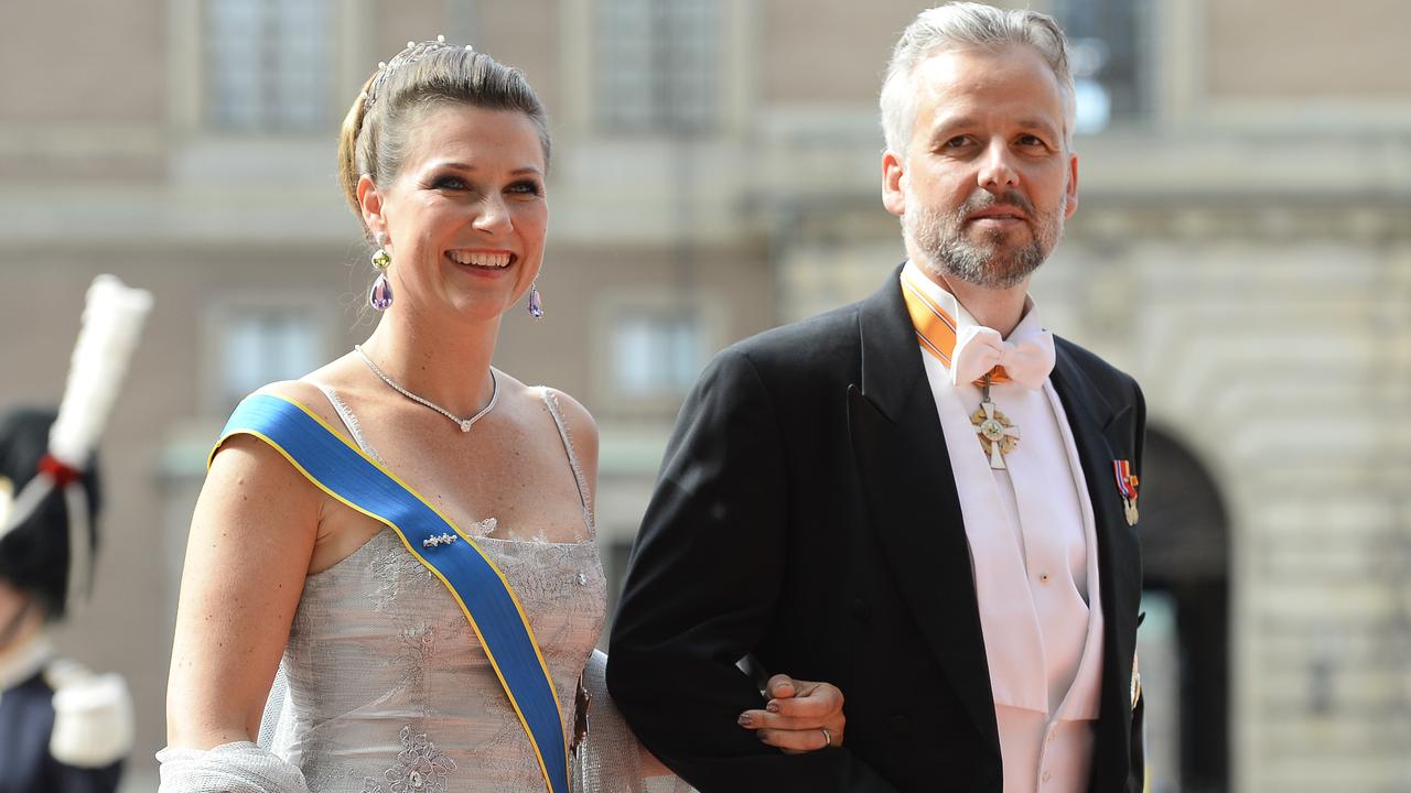 Princess Martha of Norway and her ex-husband, Ari Behn, in 2015. Picture: AFP