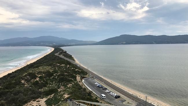 Bruny Island’s The Neck. Picture: SUPPLIED