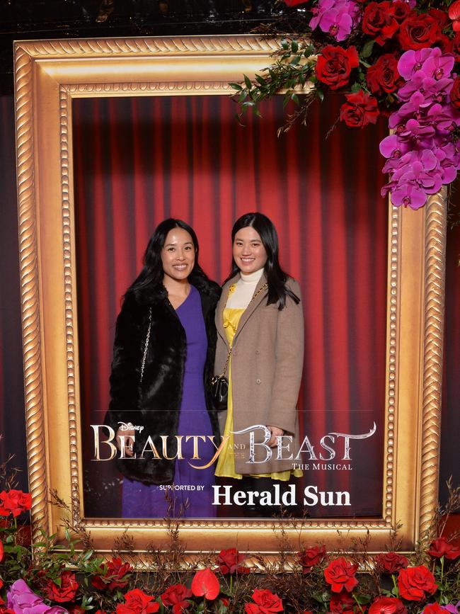 Opening night: Beauty and The Beast at Her Majestys Theatre, Melbourne. Picture: Josie Hayden