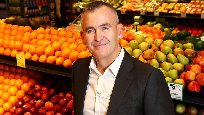 Woolworths boss Brad Banducci. Picture: John Feder