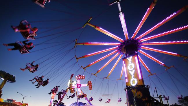 The Rye Summer Carnival runs until 11pm every night until January 27. Picture: David Caird.