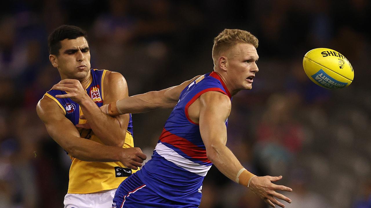 Mick McGuane has Adam Treloar as the fifth-best recruit of 2021 so far, behind teammate Stefan Martin. Picture: Michael Klein