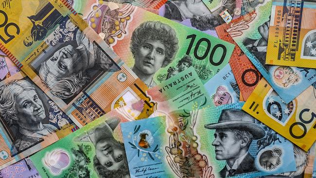 AUSTRALIA - NewsWire Photos - General view editorial generic stock photo image of Australian cash money currency. Picture: NewsWire / Nicholas Eagar