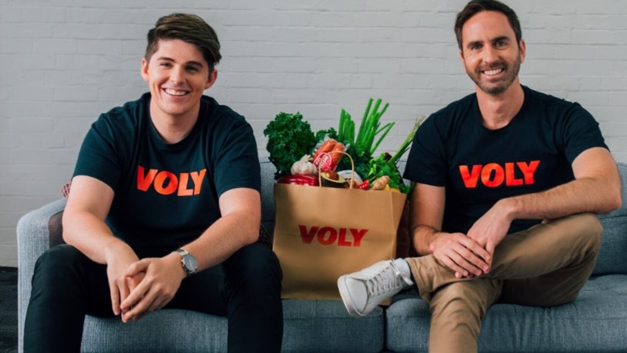 Voly co-founders Mark Heath and Thibault Henry. Picture: Supplied.