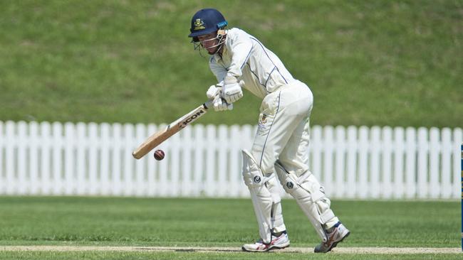 Mitchell Doolan bats for Toowoomba Grammar School earlier in the season. Picture: Kevin Farmer