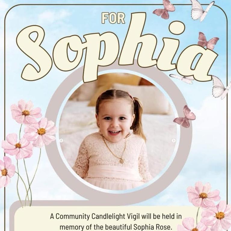 A candlelight vigil will be held on Sunday.