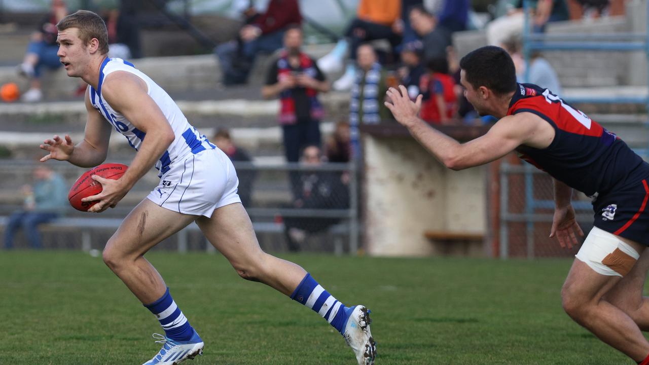 Jason Horne-Francis starred in the VFL after being dropped. Picture: Hamish Blair