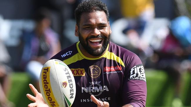 Thaiday knows the importance of staying focused. (AAP Image/Dan Peled)