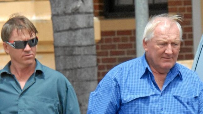 COURT: Anthony Howard Lindsay (left) and Howard Kerry Lindsay are accused over a multimillion-dollar marijuana crop at Calen. Photo Credit: Peter Holt