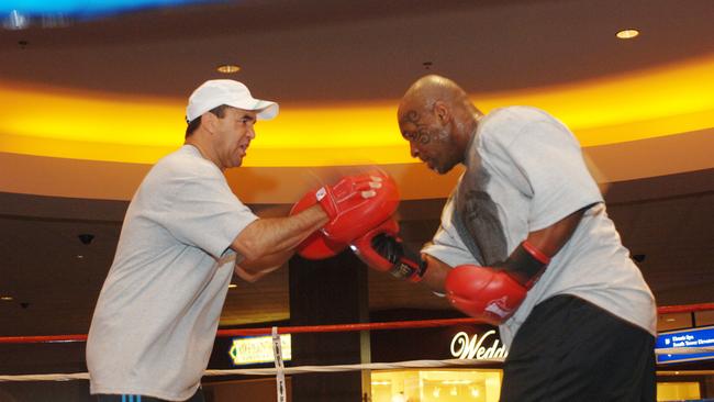 Fenech previously worked with Tyson. (Photo by Denise Truscello/WireImage)