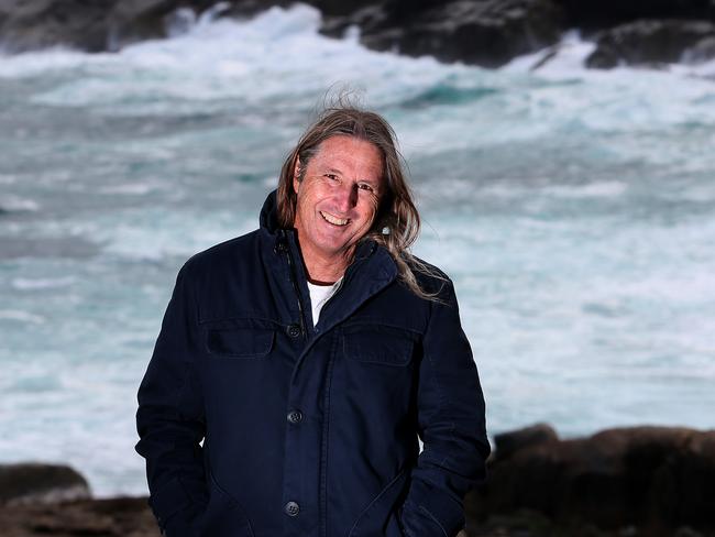 WA Author Tim Winton at Albany, WA. This for a piece on Tim, talking about his life.