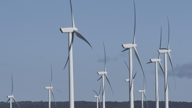 Musselroe Wind Farm, north of Gladstone, North-East Tasmania. Picture: Eric J Woehler