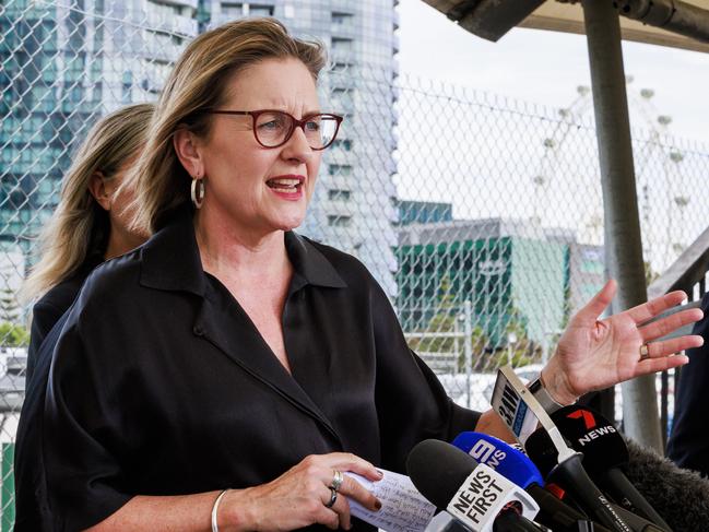 Premier Jacinta Allan. Picture: Aaron Francis