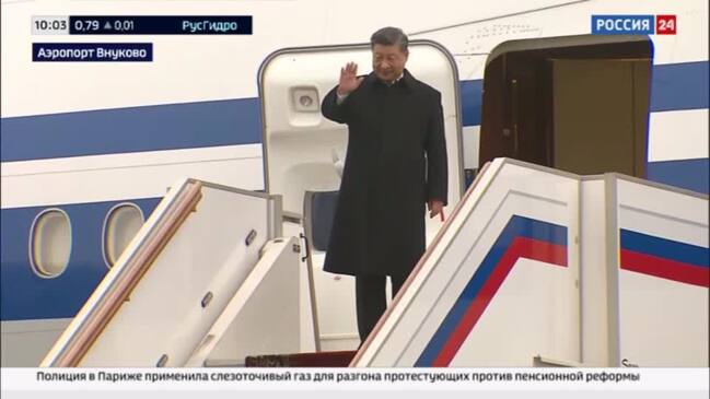 Xi Jinping bids farewell to Russia after state visit