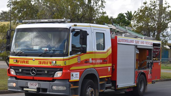 Man’s face burnt in business fire, Main St Buderim, Sunshine Coast. Picture - file.