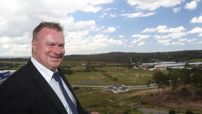 Western Corridor bid NRL. Ipswich chief Steve Johnson. Picture: David Kapernick