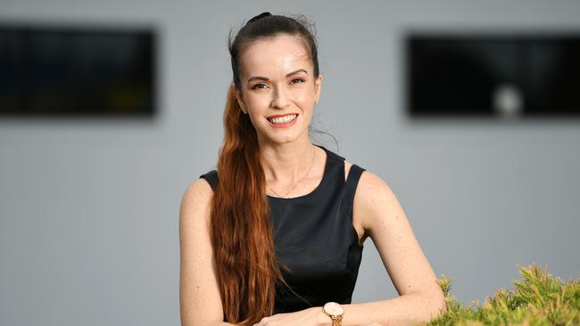 In 2023, Townsville Multicultural Support Group chief executive Stephanie Naunton attended the group’s new larger premises on Charters Towers Road. Picture: Shae Beplate.