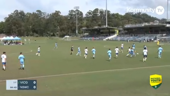 Replay: Football Australia National Youth Championships- Victoria Green v NSW Country (Boys 14 Years)