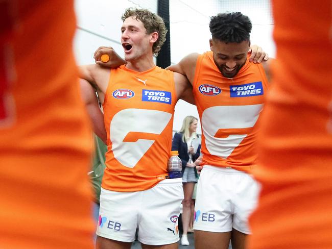 Perryman is part of the fabric of the Giants’ culture and a key member of their leadership group. Picture: James Worsfold/AFL Photos/via Getty Images