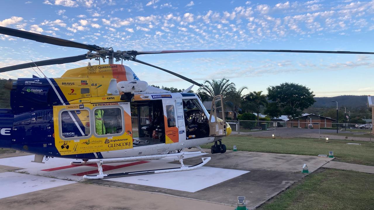 RACQ CQ Rescue conducted a hospital transfer from Collinsville to Mackay over the weekend period. Picture: RACQ CQ Rescue