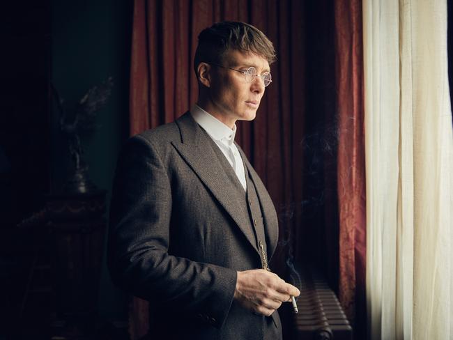 Cillian Murphy (Tommy Shelby) in series four of Peaky Blinders (BBC TWO) - EPISODE ONEPhotographer: Robert Viglasky | Â© Caryn Mandabach Productions Ltd 2017Production credit: A Caryn Mandabach and Tiger Aspect Production