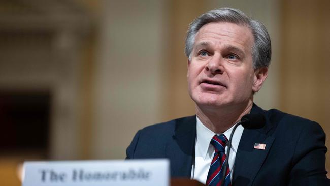 FBI Director, Christopher Wray, also speaks at the landmark hearing.