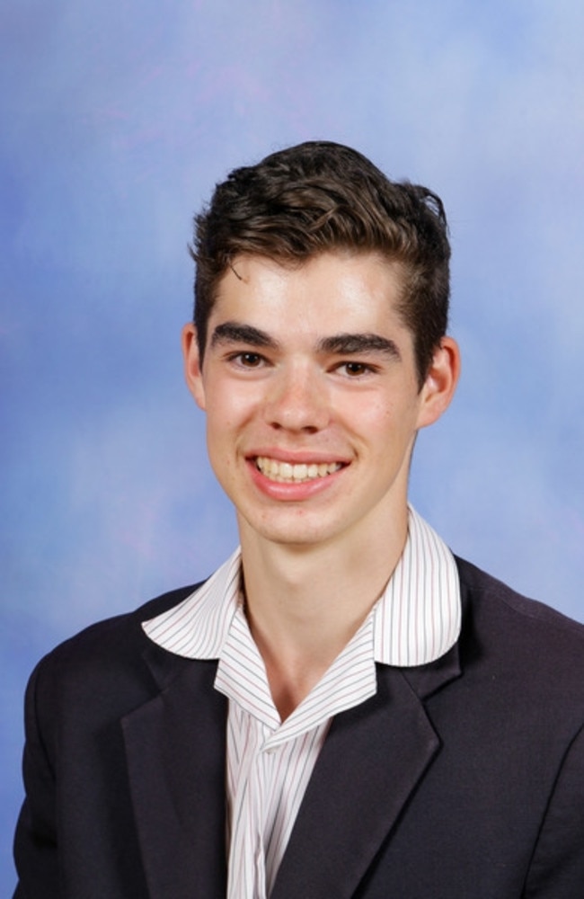 Saint Ignatius College Geelong student Toby Mew