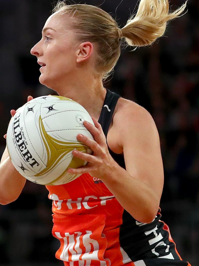 Maddie Hay was a huge influence for the Giants. Picture: Kelly Defina/Getty Images