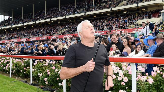 Daryl Braithwaite will still be part of the Cox Plate lead up. Picture: Nicole Garmston