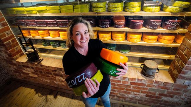 Coolamon cheesemaker Jennifer Nestor. Picture: Brad Newman