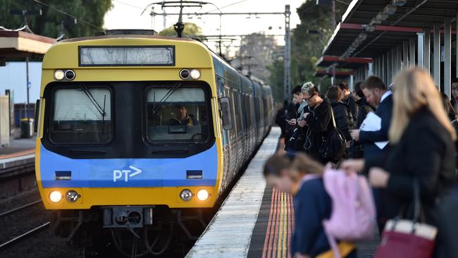 A total of 28 extra train services will get sports fans to and from Essendon v Collingwood.