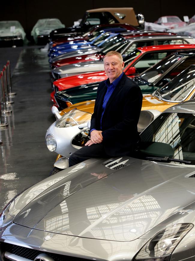 Gosford Classic Car Museum owner Tony Denny.