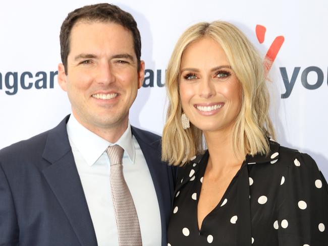 Youngcare National Ambassador Long Lunch.  Pete Stefanovic and Sylvia Jeffreys.