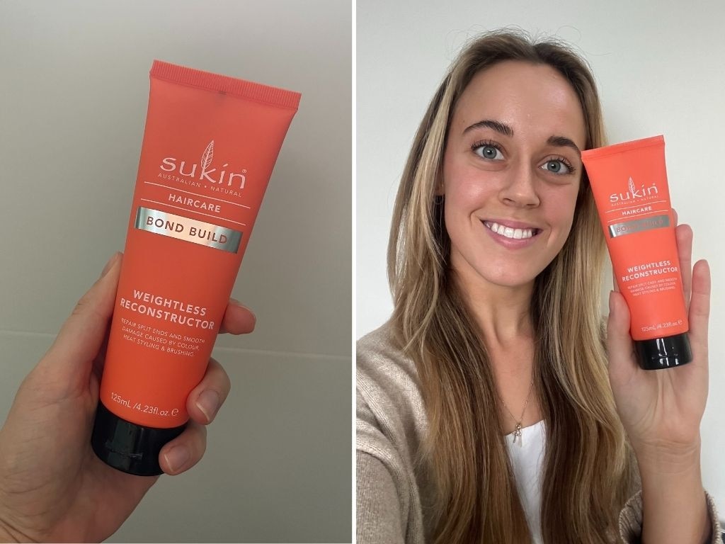 We try the Sukin Bond Build Weightless Reconstructor Serum.