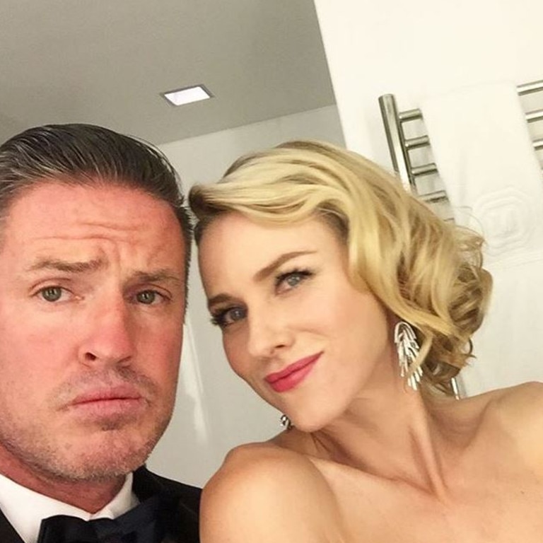 Met Gala 2016 on social media ... Ben and Naomi Watts. Picture: Instagram