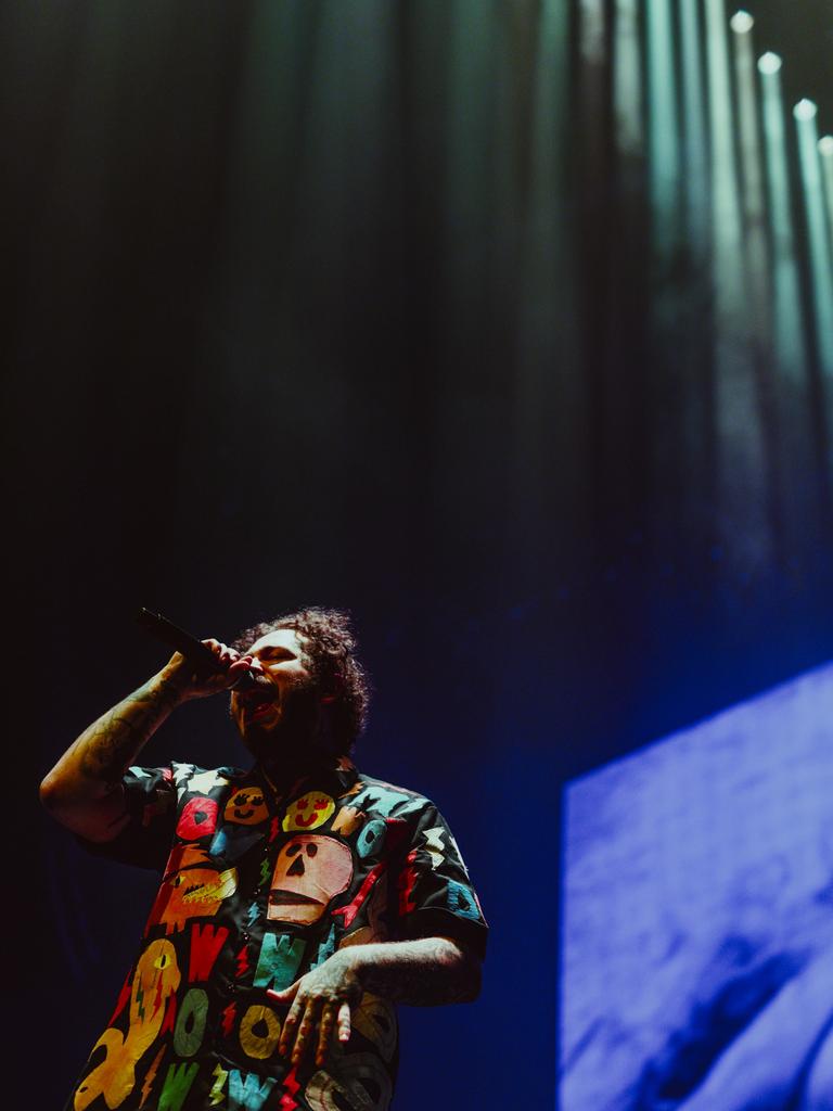 In pictures Post Malone’s Australian tour The Courier Mail