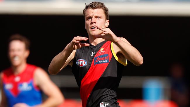 Jordan Ridley claimed best and fairest honours on the weekend. Picture: AFL Photos via Getty Images