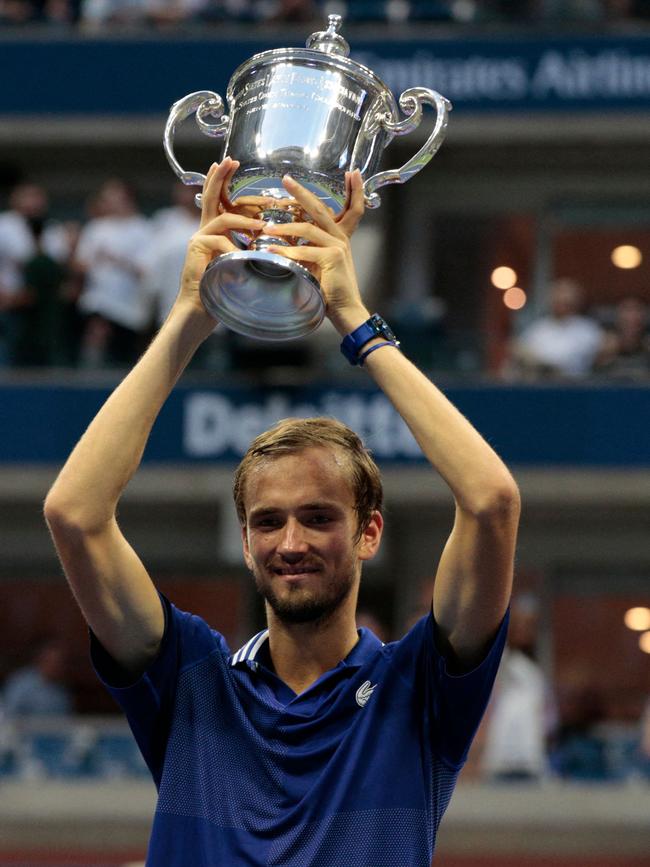 Is Medvedev the best one-time slam champ? (Photo by Kena Betancur / AFP)