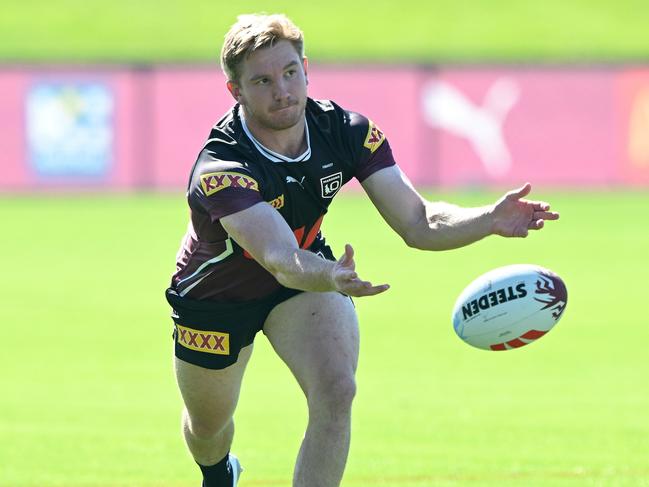 Tom Dearden says he is capable of succeeding Daly Cherry-Evans in the Queensland No.7 jumper. Picture: Getty Images