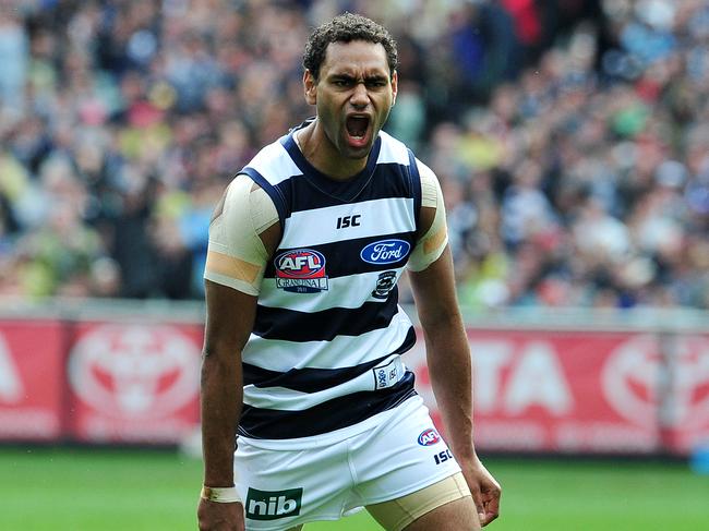 Travis Varcoe’s grand final display in 2011 second goal.